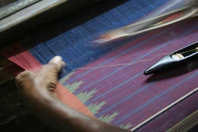 Device for faster weaving Pochampally silk revives traditional saree industry
